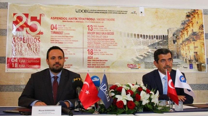 T&uuml;rkiye&rsquo;nin İlk Opera Ve Bale Festivali 25. Kez Kapılarını A&ccedil;ıyor