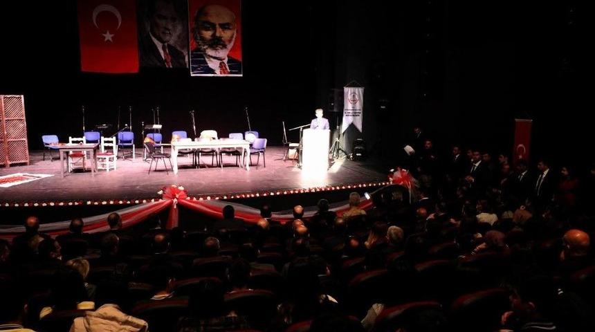 Diyarbakır&rsquo;da İstiklal Marşının Kabul&uuml; Ve Ersoy&rsquo;u Anma Programı