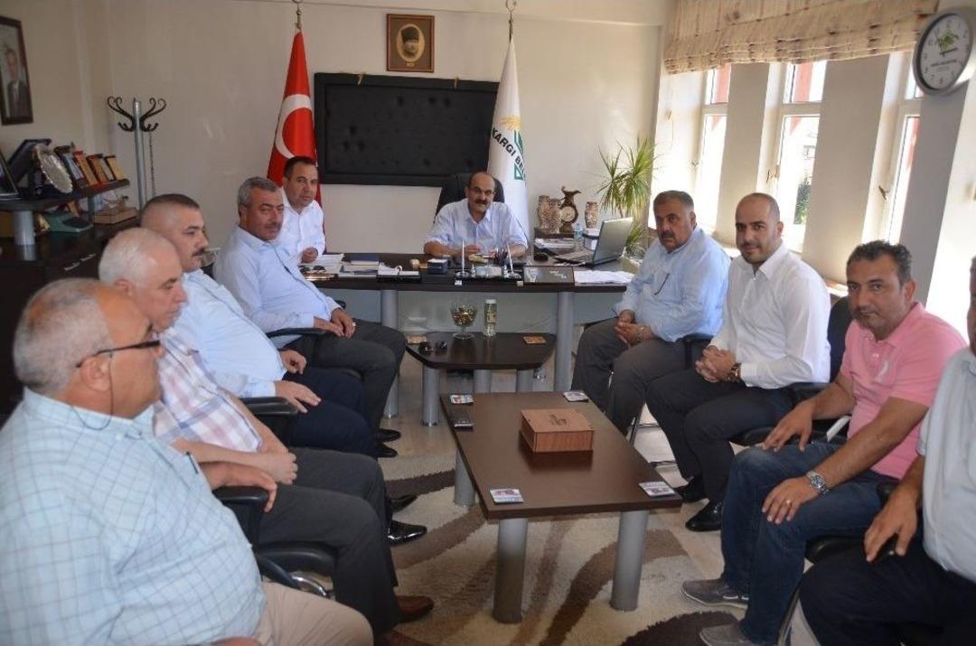 &Ccedil;esob Y&ouml;netimi Kargı&rsquo;da Toplandı