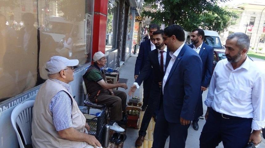 H&uuml;da Par, Odunpazarı Ve İn&ouml;n&uuml; Esnafının Derdini Dinledi