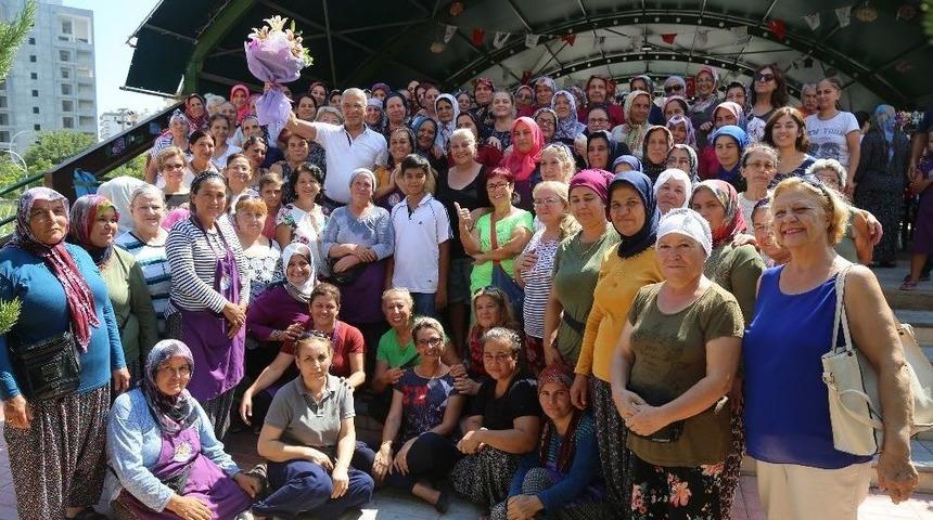 Mezitli’de Kadın Üretici Pazarı Projesi’nin 4’üncü Yılı Kutlandı