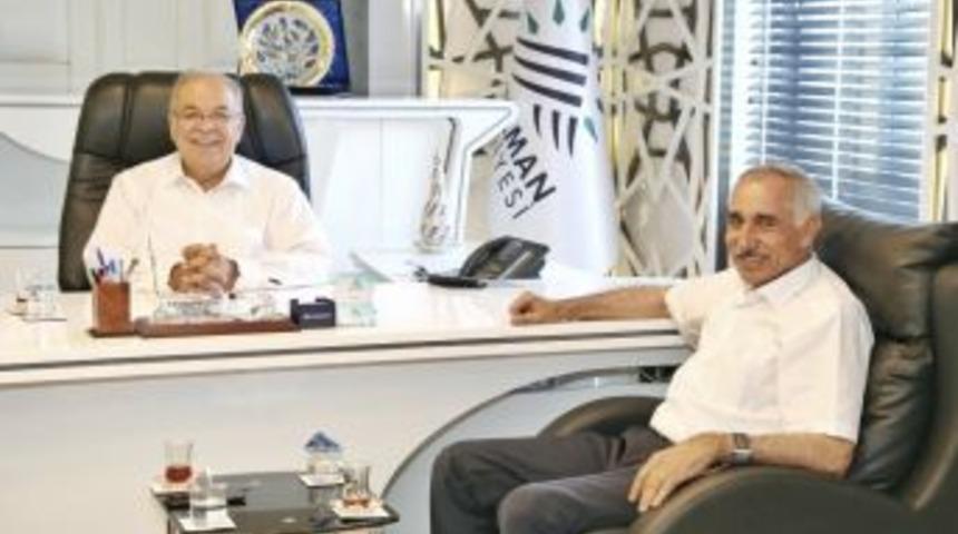 Milletvekili Taş Başkan Kutlu İle Bir Araya Geldi