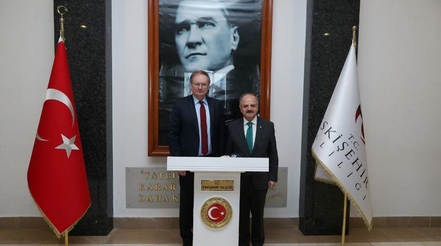 Ab B&uuml;y&uuml;kel&ccedil;isi Christian Berger Eskişehir&rsquo;de