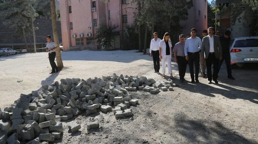 Ekinci Otopark &Ccedil;alışmalarını İnceledi