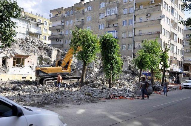 Molozlar Ağaçlara Zarar Verdi