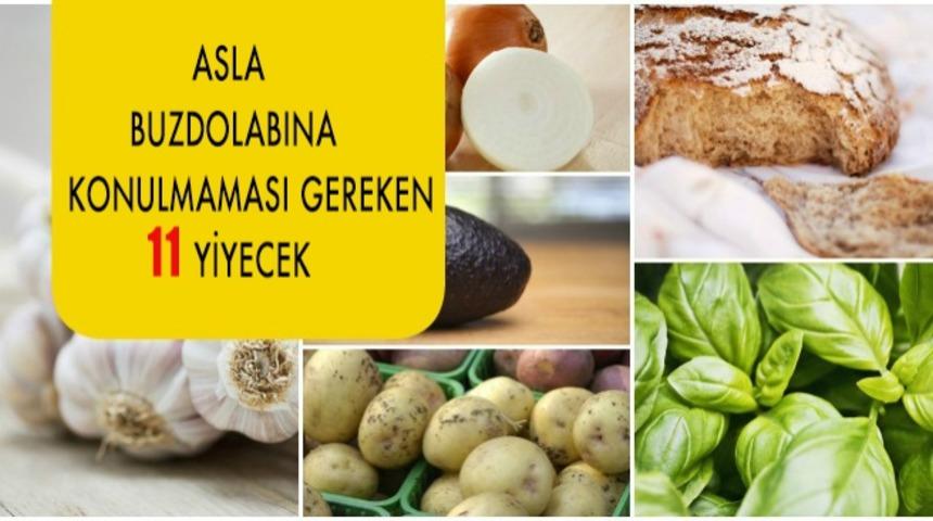 Bu Yiyecekleri Buzdolabında Saklıyorsanız Hata Ediyorsunuz!