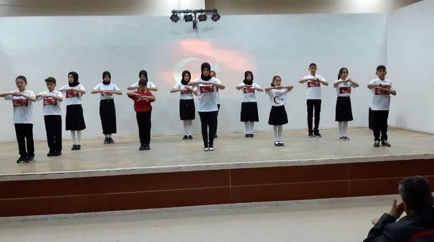 Pasinler&rsquo;de İstiklal Marşı&rsquo;nın 97. Yıl D&ouml;n&uuml;m&uuml; Kutlandı