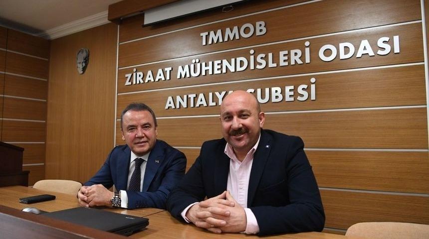 Başkan Böcek’ten Zmo’ya Ziyaret