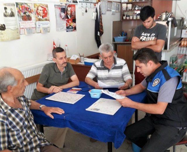 Polis Sokak Sokak Gezip Uyarıyor 2