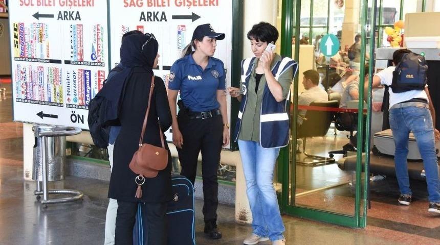 Antalya&rsquo;da "huzurlu Bayramlar T&uuml;rkiye" Uygulaması