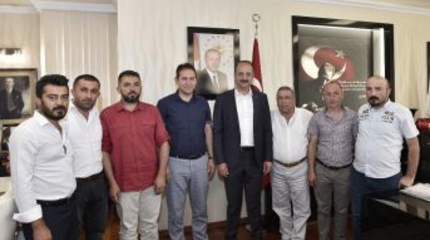 Berberler Esnaf Ve Sanatkarlar Odasından Mamak Belediyesine Ziyaret