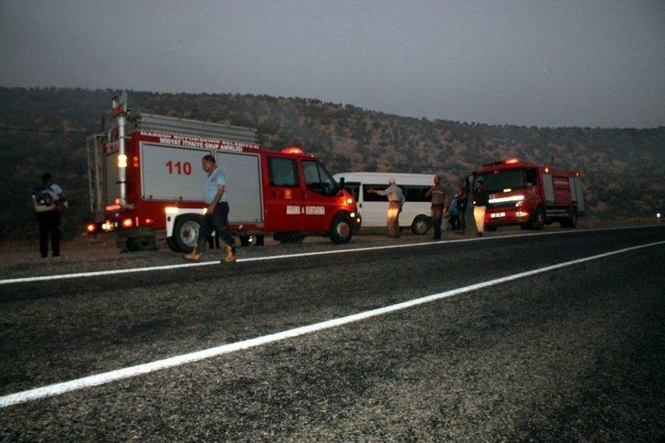 Midyat’ta Korkutan Orman Yangını G5