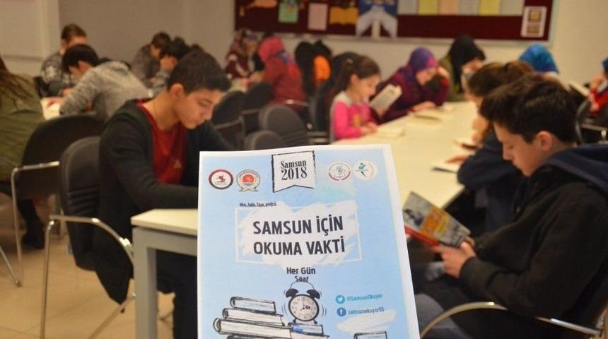 Her Akşam 20.00&rsquo;de "samsun İ&ccedil;in Okuma Vakti"
