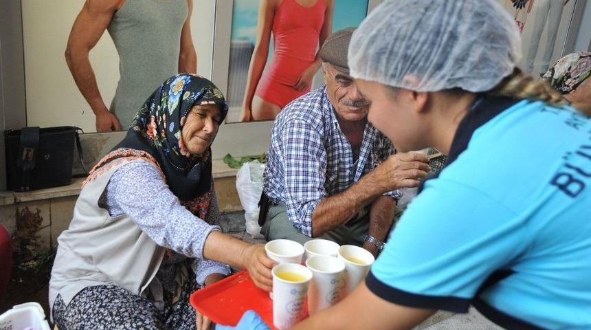 Büyükşehirden Serinleten Uygulama