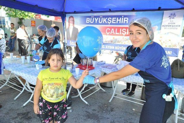 Büyükşehirden Serinleten Uygulama