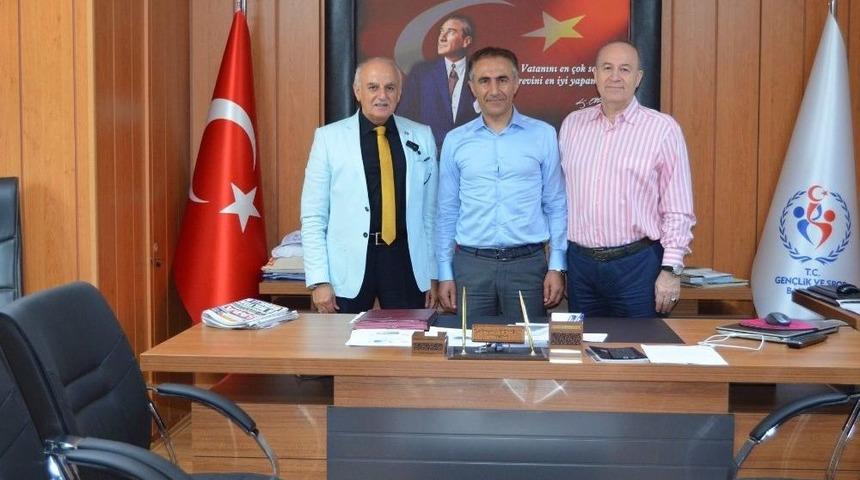 İaaf Koordinat&ouml;r&uuml; Ayaz, M&uuml;d&uuml;r Arıcıoğlu&rsquo;nu Ziyaret Etti