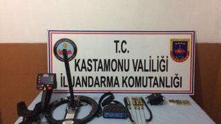 Kastamonu’da Kaçak Kazı Yapan 3 Kişi Gözaltına Alındı