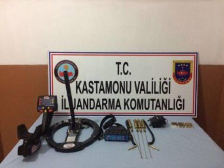 Kastamonu’da Kaçak Kazı Yapan 3 Kişi Gözaltına Alındı