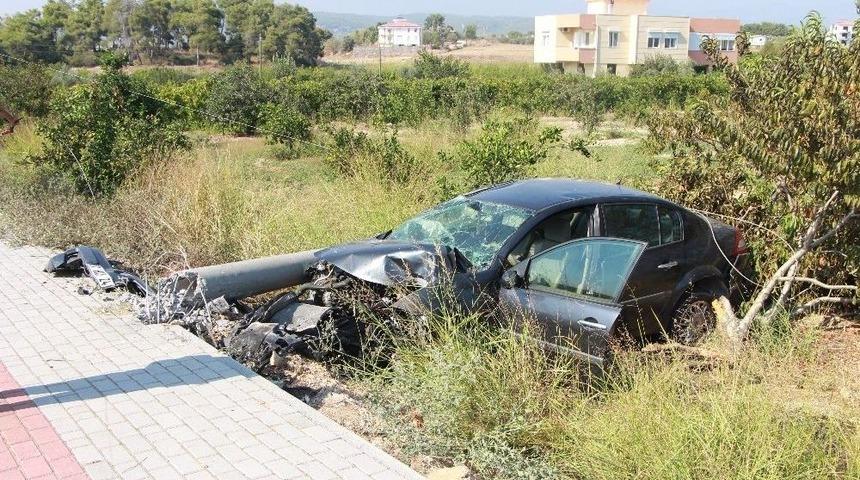 Antalya’da Kaza Ucuz Atlatıldı
