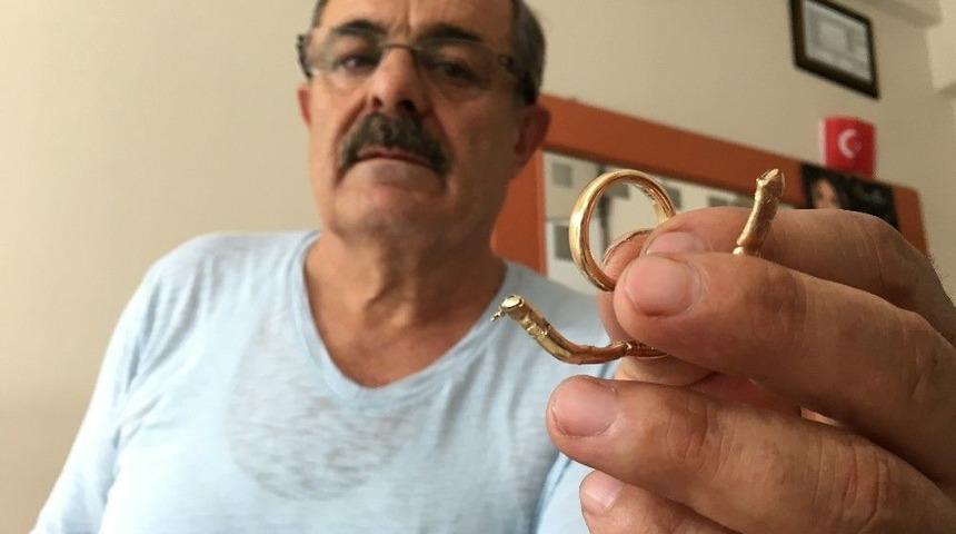 Kuyumcuya ’duygu Sömürüsüyle’ Sahte Altın Tuzağı