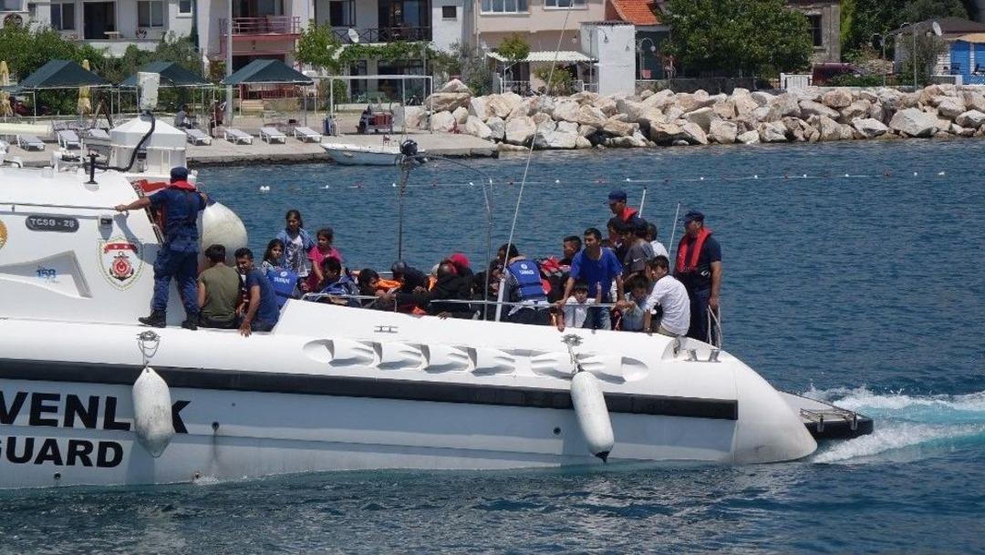 &Ccedil;anakkale&rsquo;de 99 Ka&ccedil;ak Yakalandı