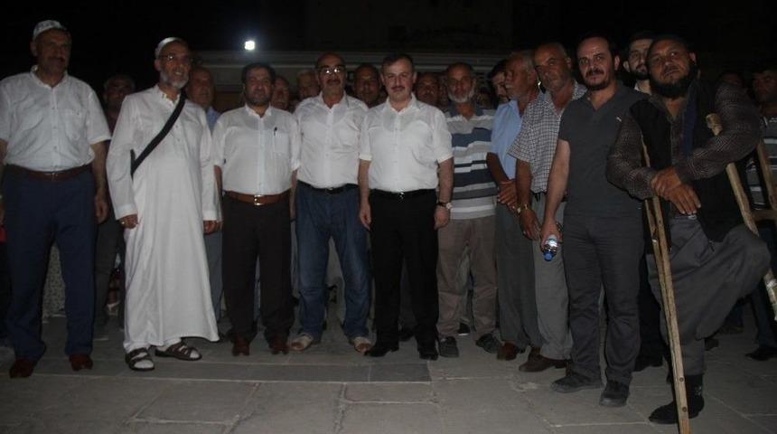 Birecik&rsquo;te Hacı Kafilesi Uğurlandı