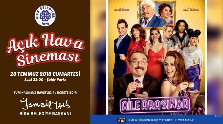 Biga&rsquo;da Sinema G&uuml;nleri İddialı Bir Filmle Başlayacak