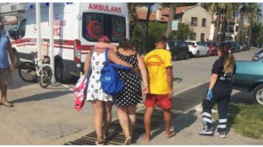 Kadını Denizde Tragonya Balığı Isırdı