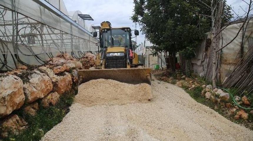 Erdemli Belediyesi, K&ouml;yden Mahalleye D&ouml;n&uuml;şen B&ouml;lgelerde &Ccedil;alışmalarını S&uuml;rd&uuml;r&uuml;yor