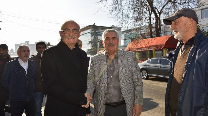 Başkan Yılmaz&rsquo;dan G&uuml;lsan Sanayi Esnafına Ortak Akıl &Ccedil;ağrısı