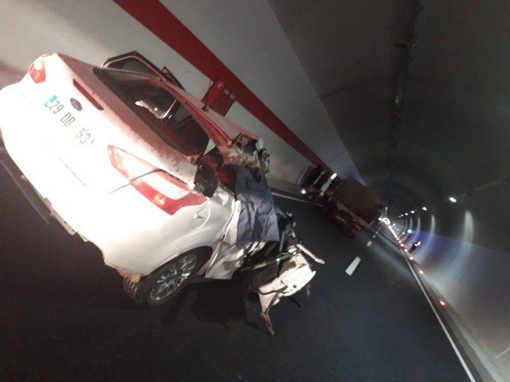 Gümüşhane Çevre Yolu Tünelinde Kaza: 2 Ölü, 1 Yaralı G1