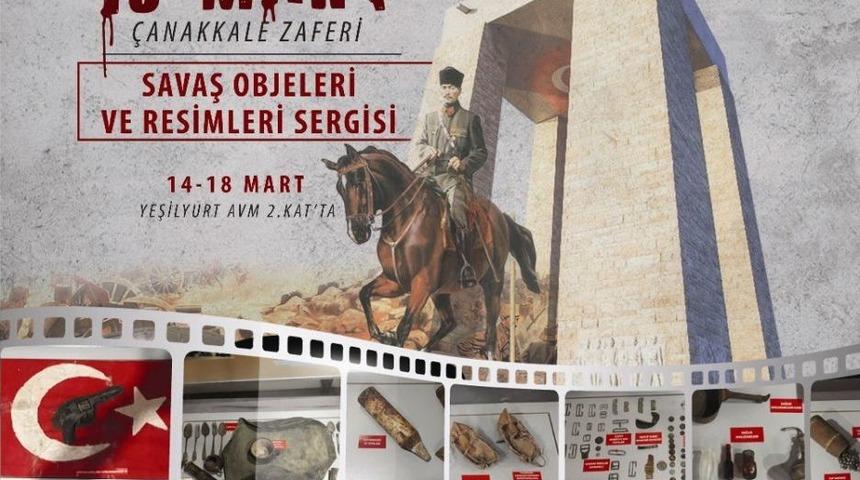 Samsun&rsquo;da "&ccedil;anakkale Savaş Objeleri Ve Resimleri Sergisi"