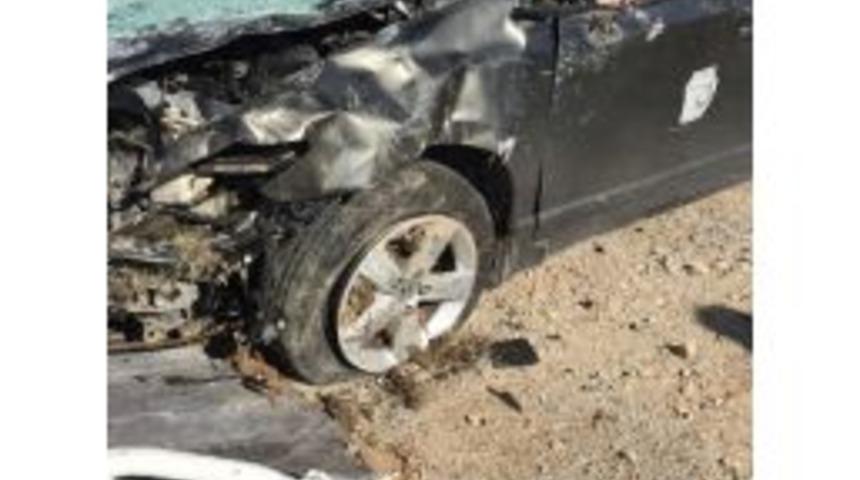 Afyonkarahisar&rsquo;da Otomobil Şarampole Yuvarlandı: 2 &Ouml;l&uuml;