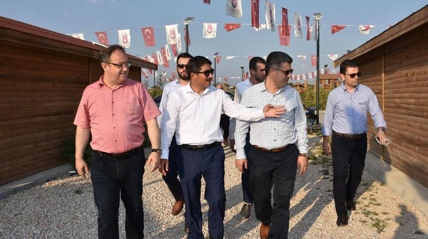 Ak Partili Özkan, Şehzadeler’ İn Projelerini İnceledi