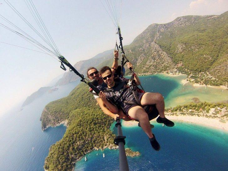 Görme Engelliler Yamaç Paraşütüyle Uçtu G4