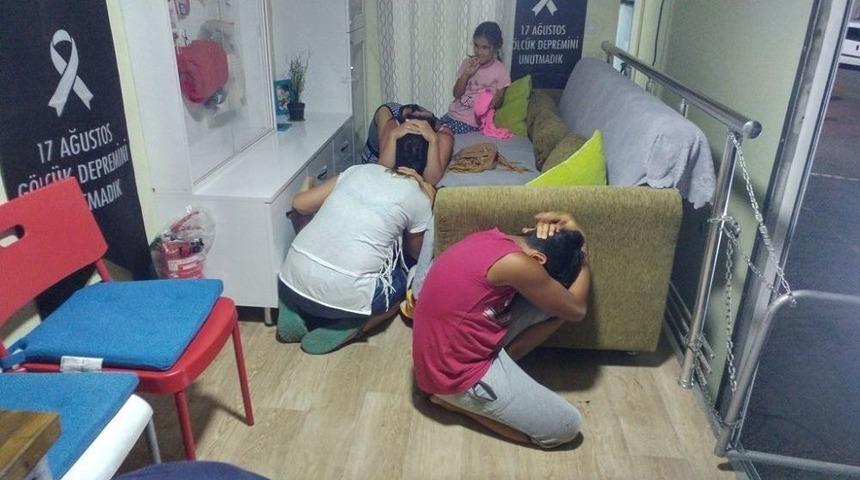 Tekirdağ&rsquo;da Vatandaşlara Deprem Eğitimi Verildi