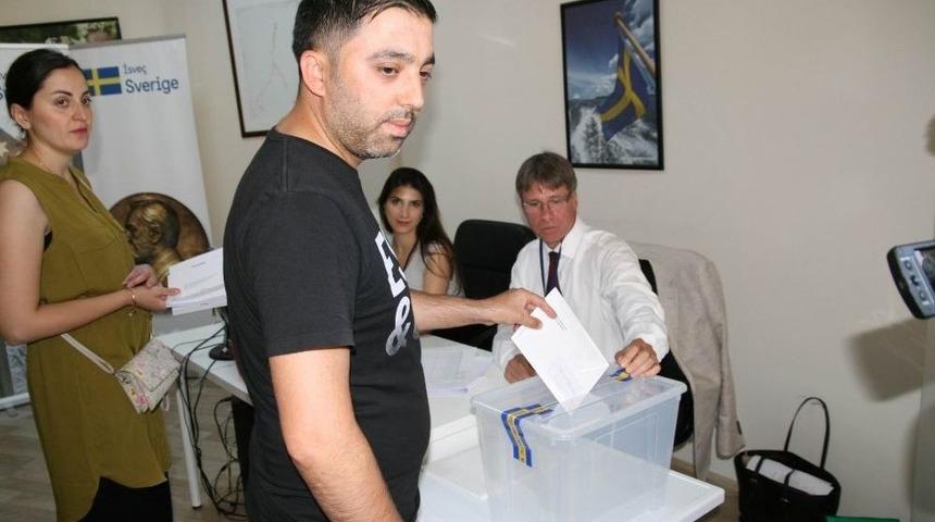 Kulu’da İsveç Seçimleri İçin Oy Kullanma İşlemi Başladı