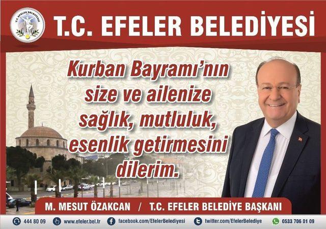 Başkan Özakcan’ın Kurban Bayramı Mesajı