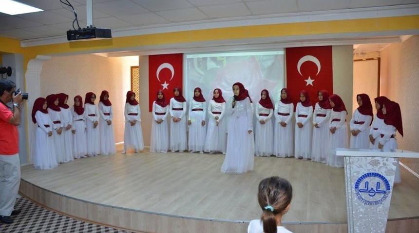 Bozyazı&rsquo;da Yaz Kur&rsquo;an Kursları Sona Erdi