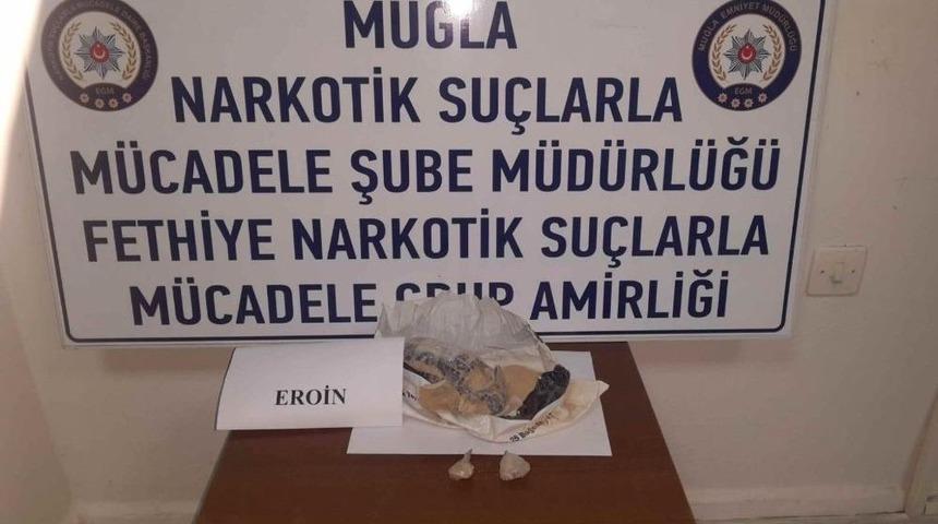 Fethiye&rsquo;de Uyuşturucu Operasyonu: 1 Tutuklama