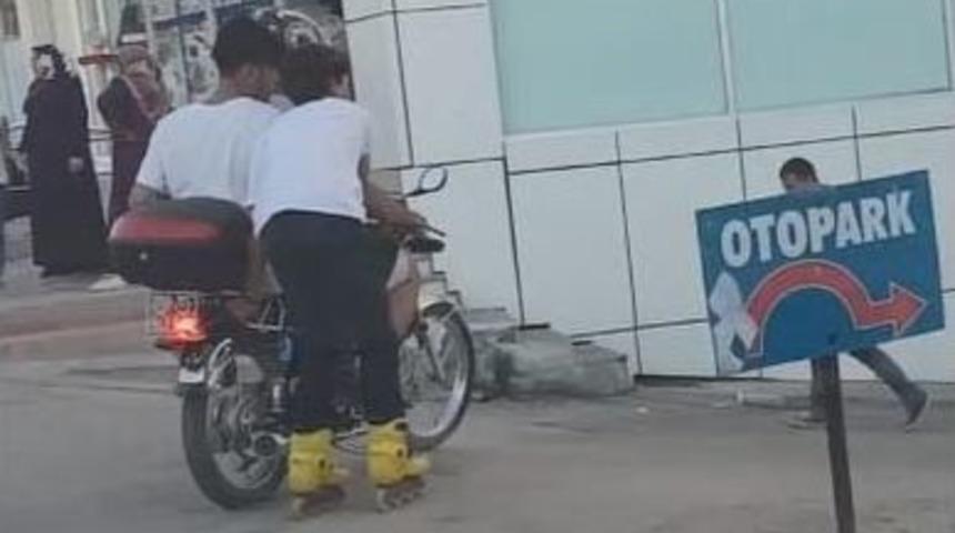 Trafikte Patenle Tehlikeli Yolculuk