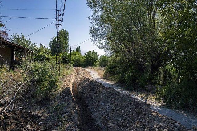 Maski Altyapı Çalışmalarına Devam Ediyor