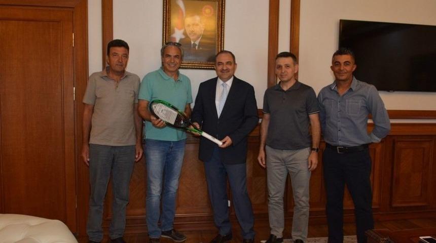 Vali Kaban Acar’ı Makamında Kabul Etti