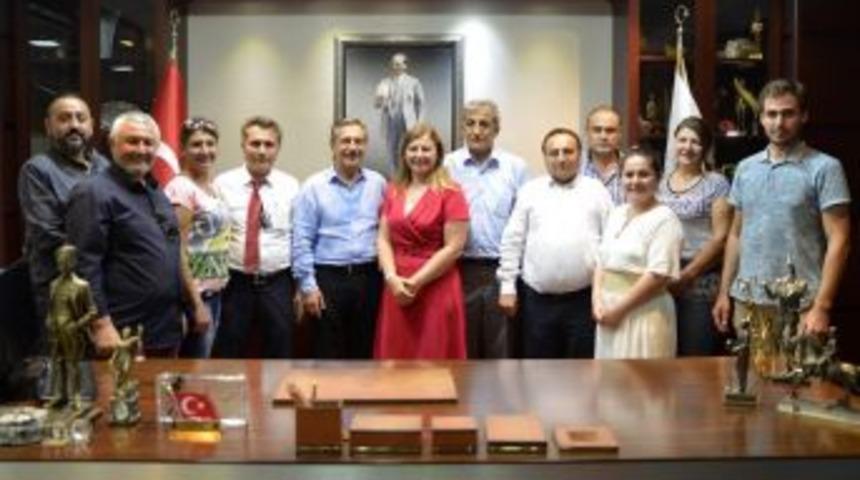 Belçika Milletvekili Turan’dan Başkan Ataç’a Ziyaret