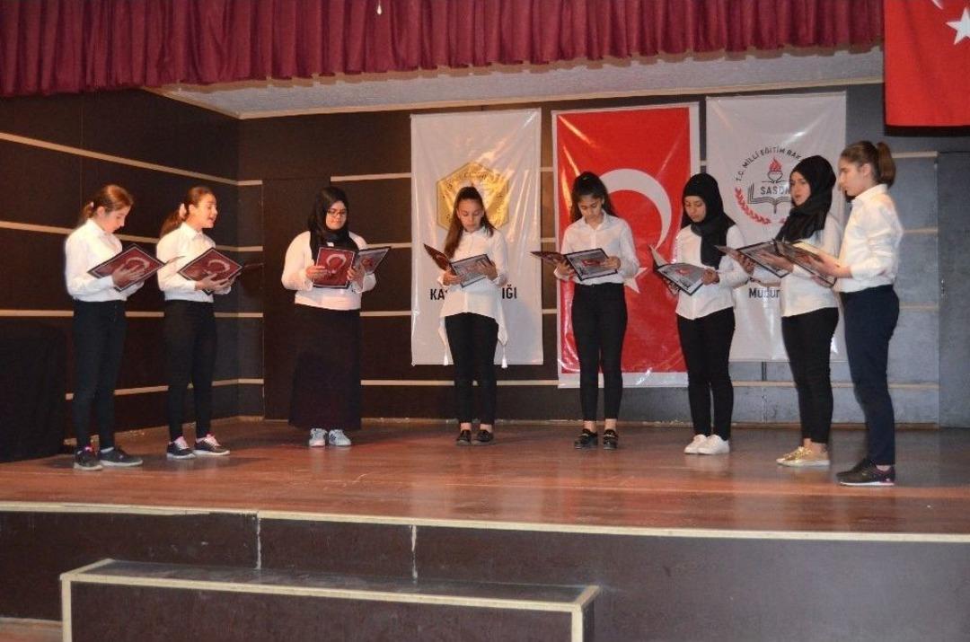 Sason&rsquo;da İstiklal Marşı&rsquo;nın Kabul&uuml; Ve Mehmet Akif Ersoy&rsquo;u Anma Etkinliği