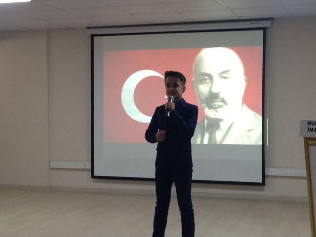 İstiklal Marşı&rsquo;nın Kabul&uuml; Ve Mehmet Akif Ersoy&rsquo;u Anma Programı