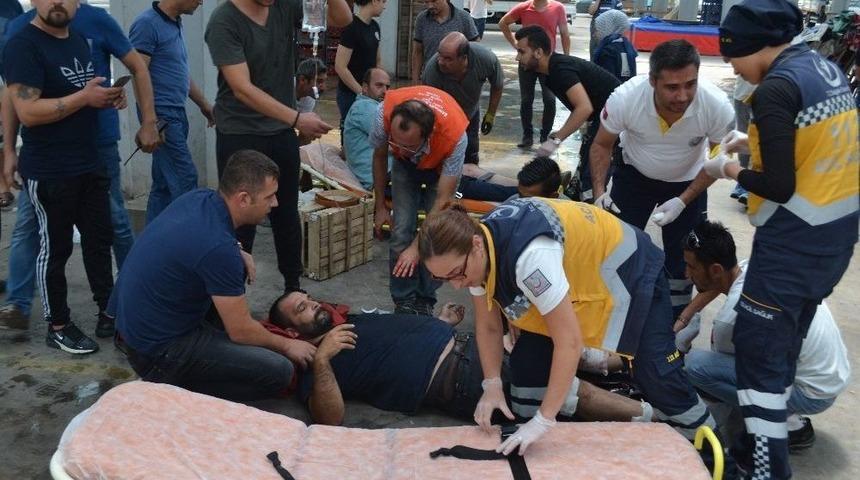 Pazarcıların Tartışması Kanlı Bitti