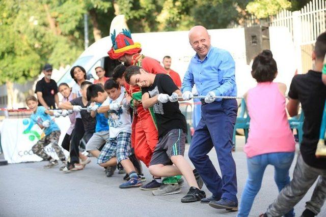 Sokak Oyunları Şenliği Erkilet Mahallesinde