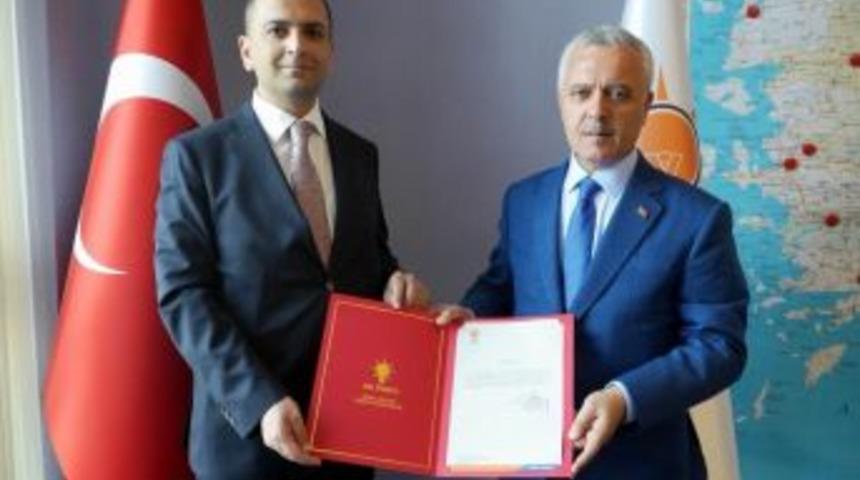 Ak Parti İl Başkanlığına Karataş Atandı