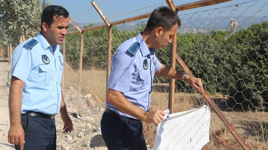 Erdemli&rsquo;de İzinsiz Afiş Asanlara Ceza